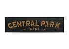 Central Park Wall Plaque