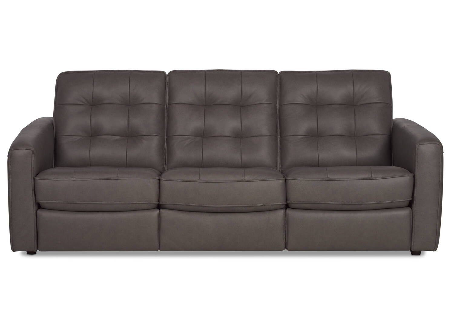 Payton Leather Reclining Sofa -Ashby Stn