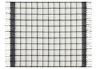 Remi Windowpane Plaid Throw Ivory/Bla