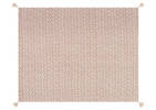 Sanderson Throw Natural/Terracotta
