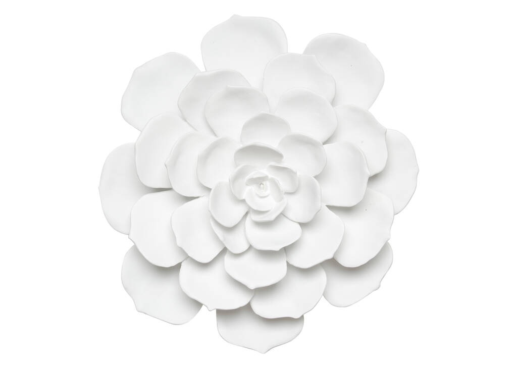 Grande déco murale Floressa blanche