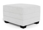 Azure Custom Ottoman 28x24”