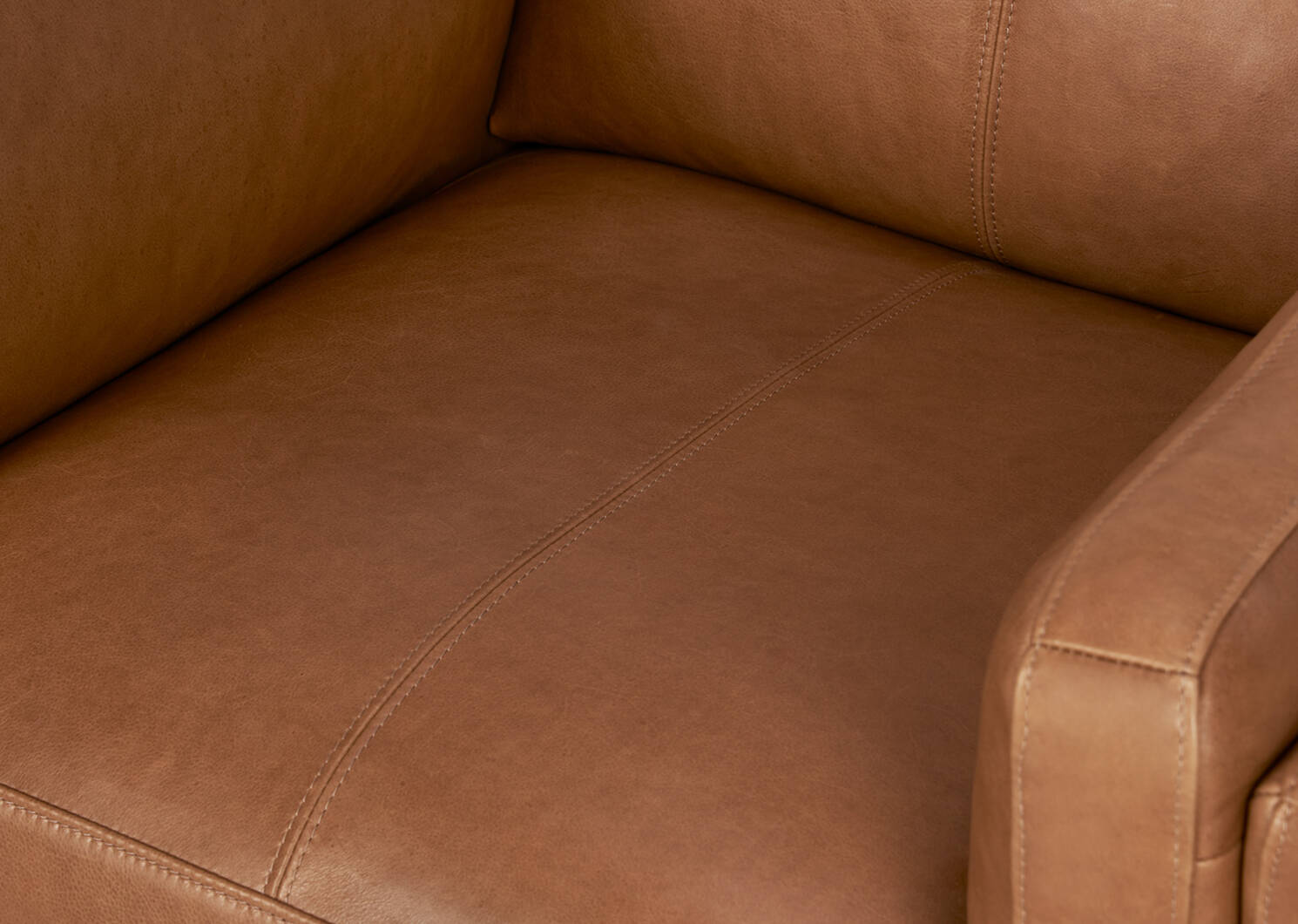 Renfrew Leather Armchair -Adler Tan