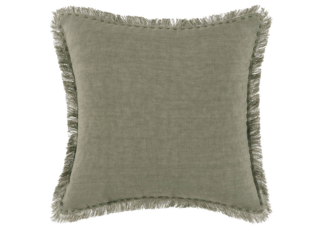 Marsha Linen Pillow 20x20 Sage