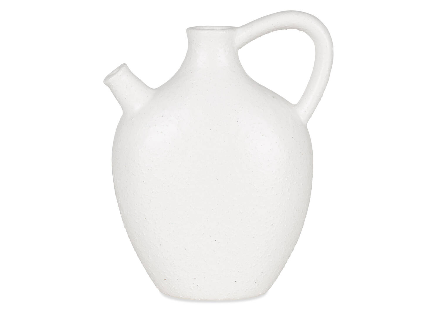 Vase moyen Meara blanc