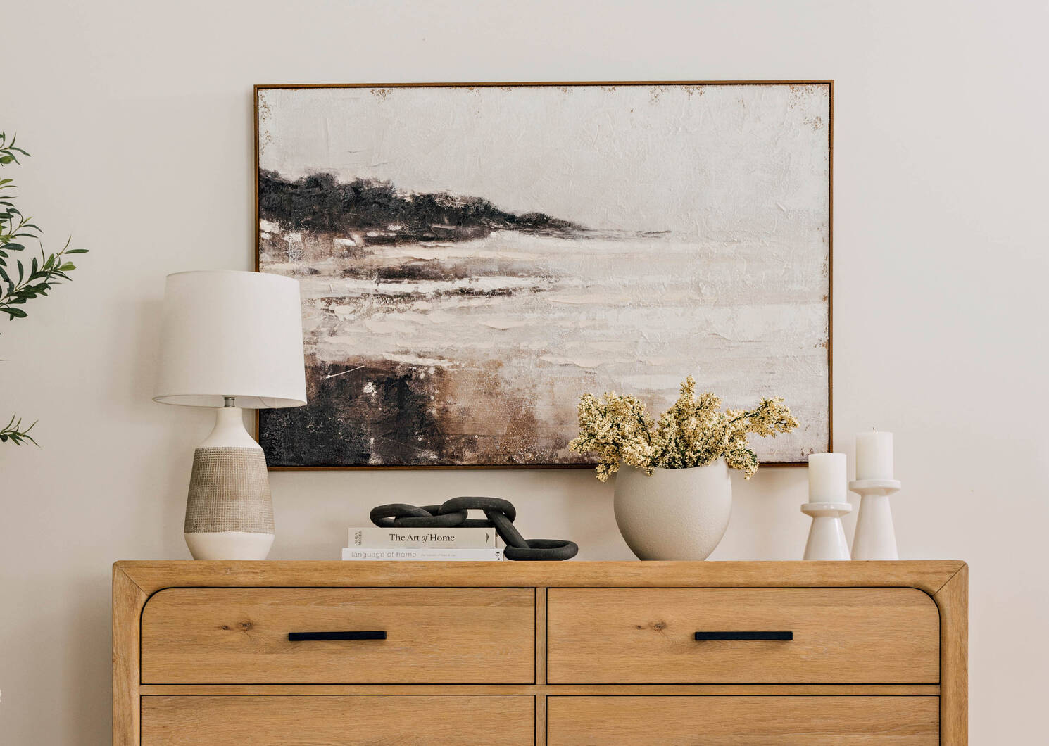 Grande lampe de table Maura