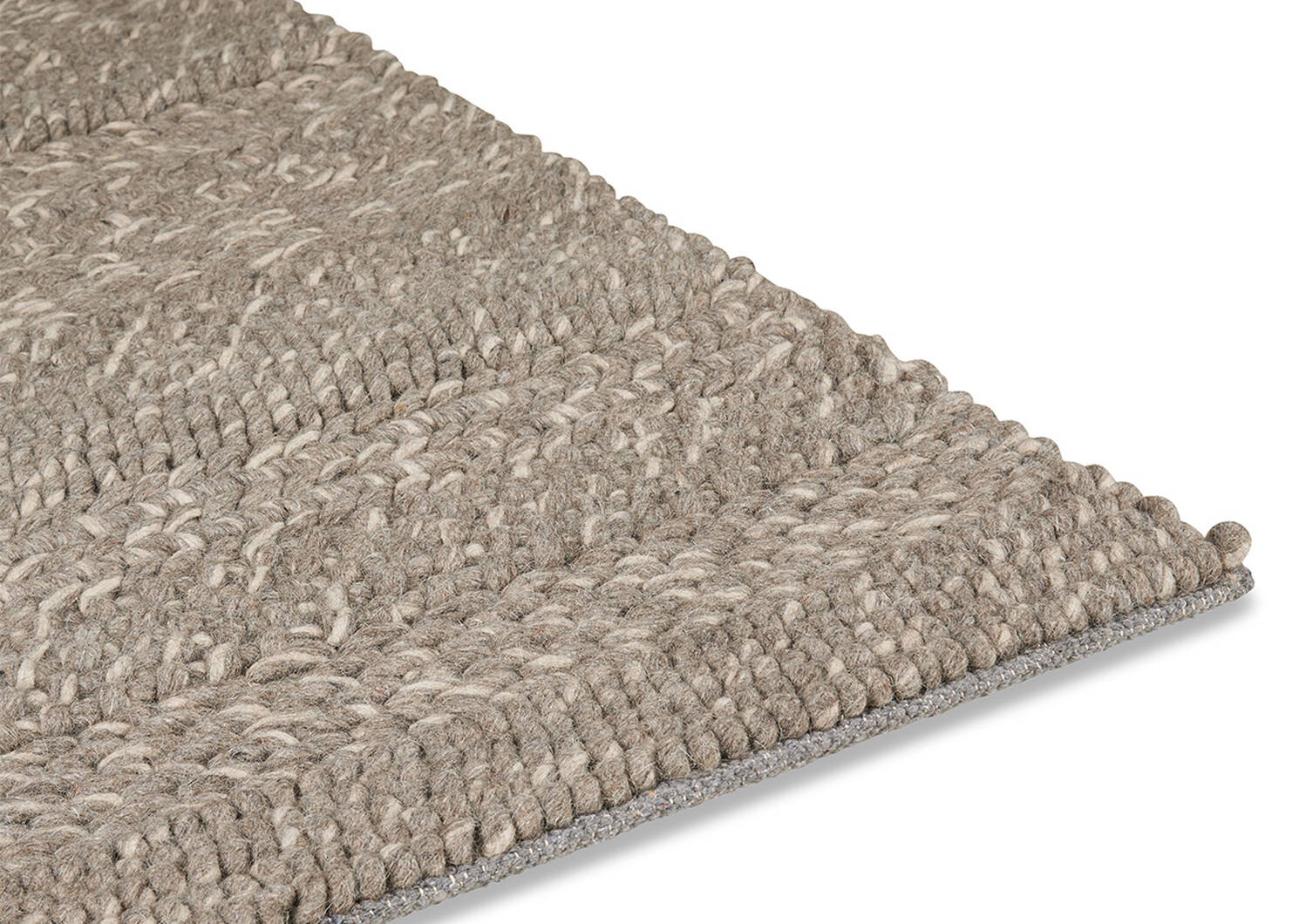 Tapis de couloir Hugo 30x84 gris crème