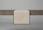 Liz Table Runner Natural/Black