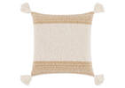 Lisbeth Toss 20x20 Ivory/Goldfield