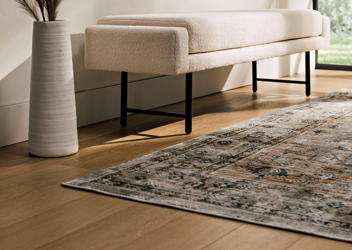 Yasmin Rugs - Umber/Blue