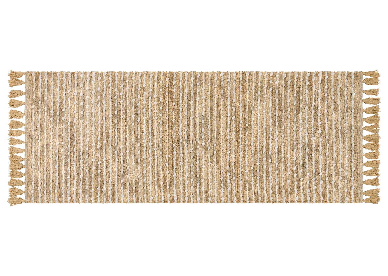 Tapis couloir en jute Harlowe 30x84 nat.