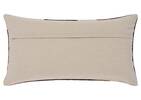 Coussin Palais 12x22 noir/ivoire/bronze