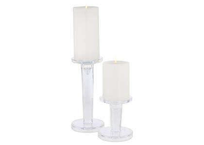 Alise Candle Holders Clear