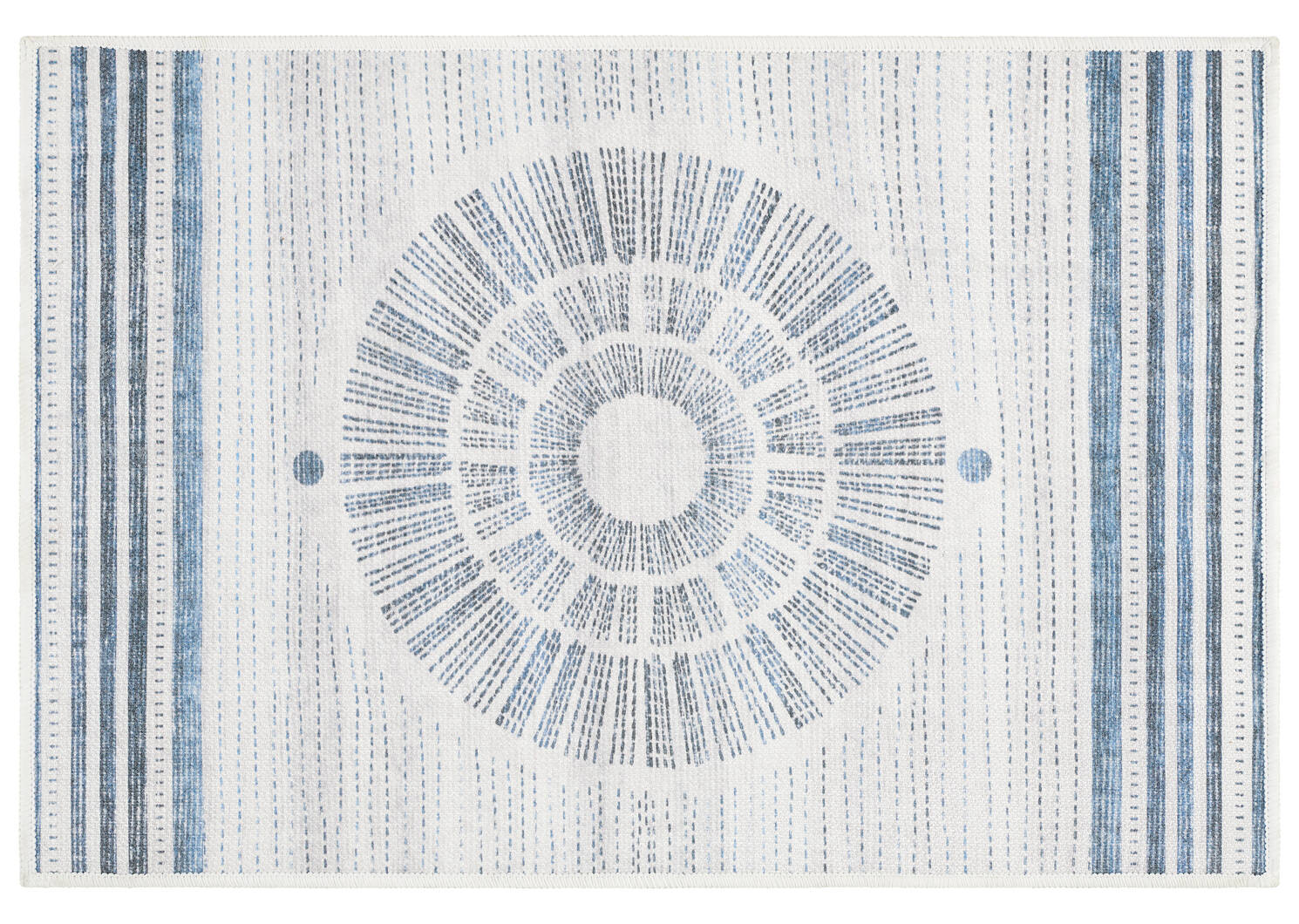 Soleil Outdoor Rugs - Blue/Grey