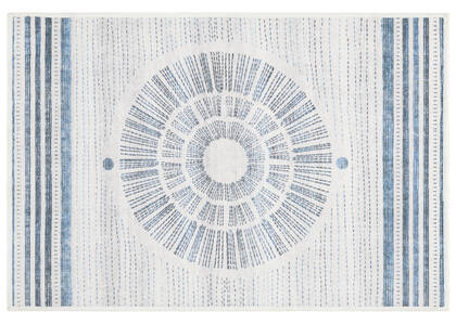 Tapis d'extérieur Soleil - bleus/gris