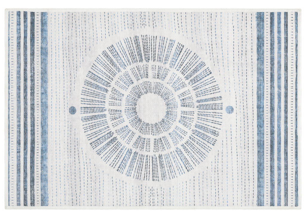 Soleil Outdoor Rugs - Blue/Grey