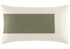 Cruz Outdoor Pillow 14x24 Ivory/Cypre