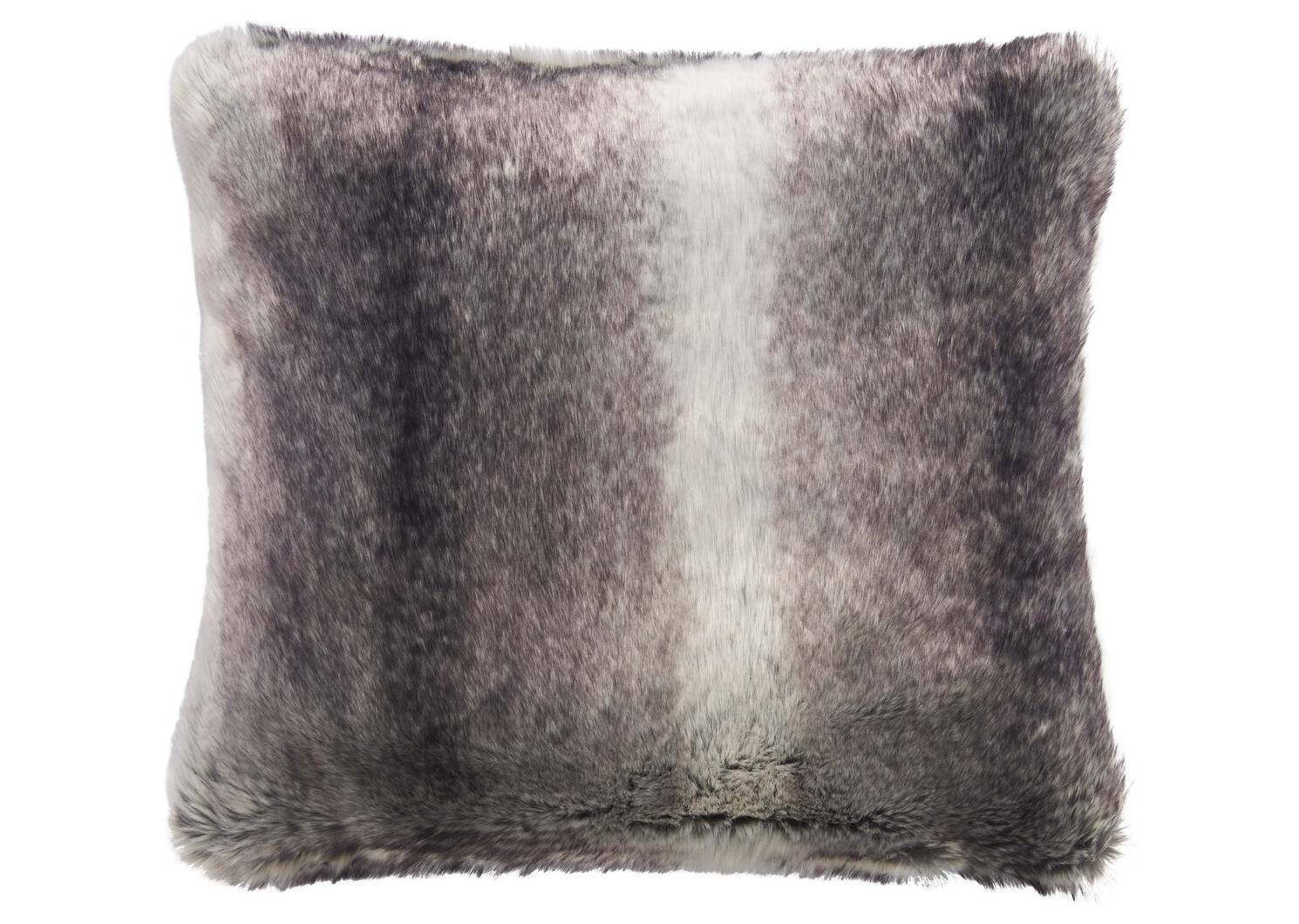 Haven Faux Fur Toss 20x20 Grey Wolf