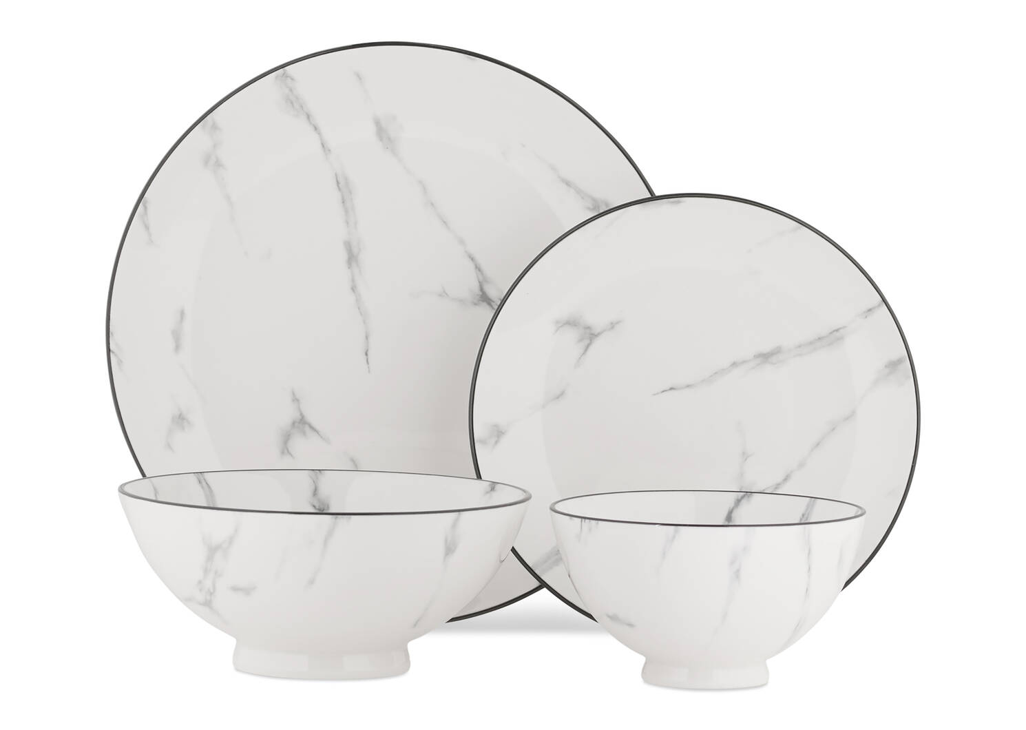 Carrara 16 pc Dish Set