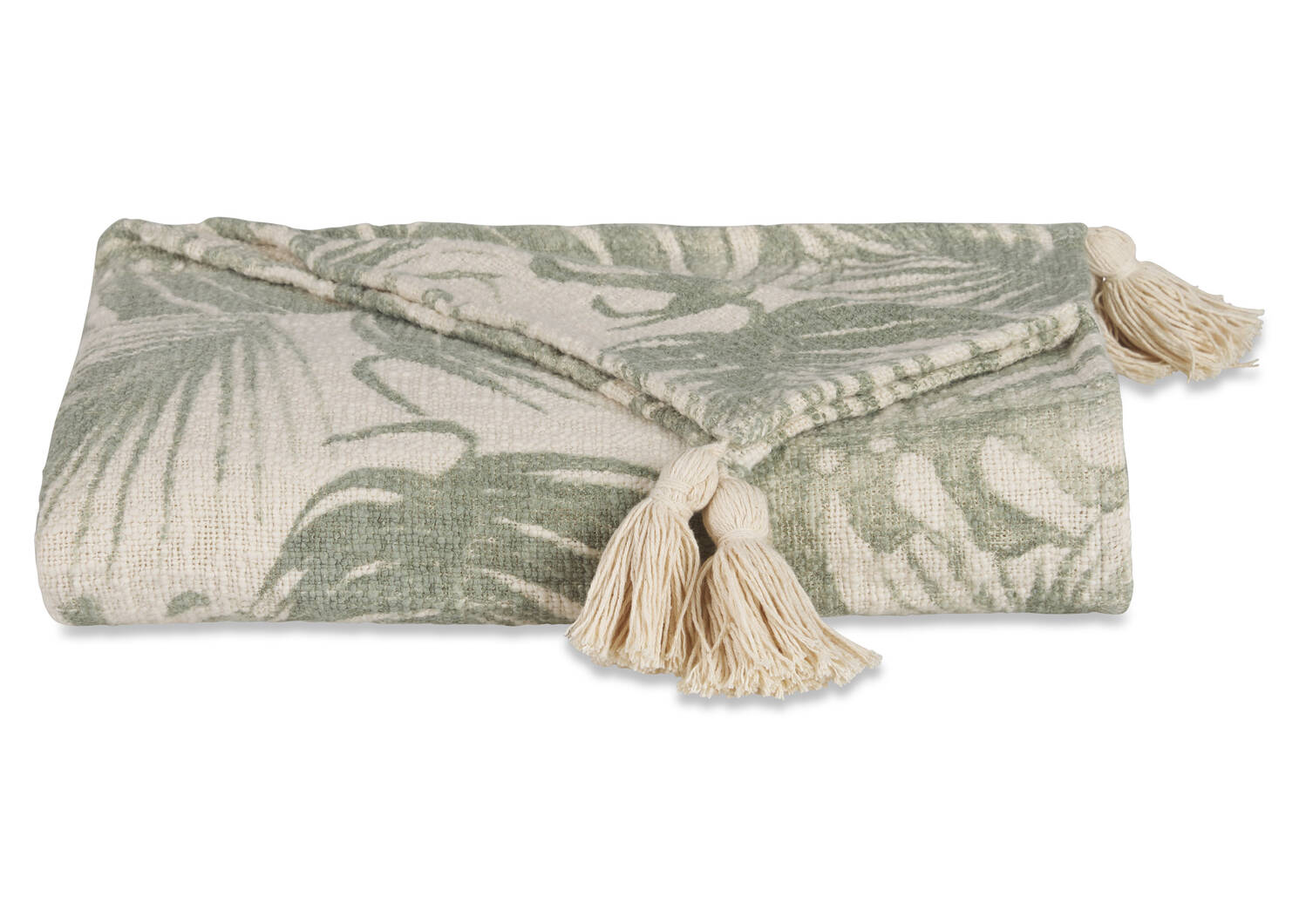 Belgrave Throw Ivory/Fern