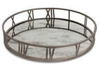 Galena Mirrored Tray Round