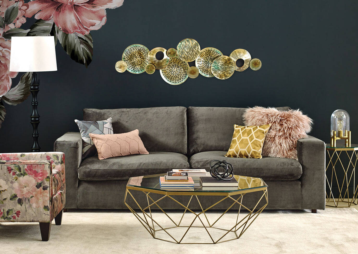 Stella Coffee Table -Brass