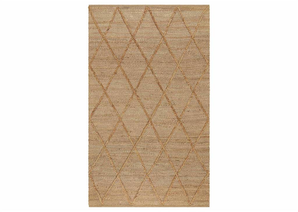 Tapis en jute Pasadena 96x120 naturel