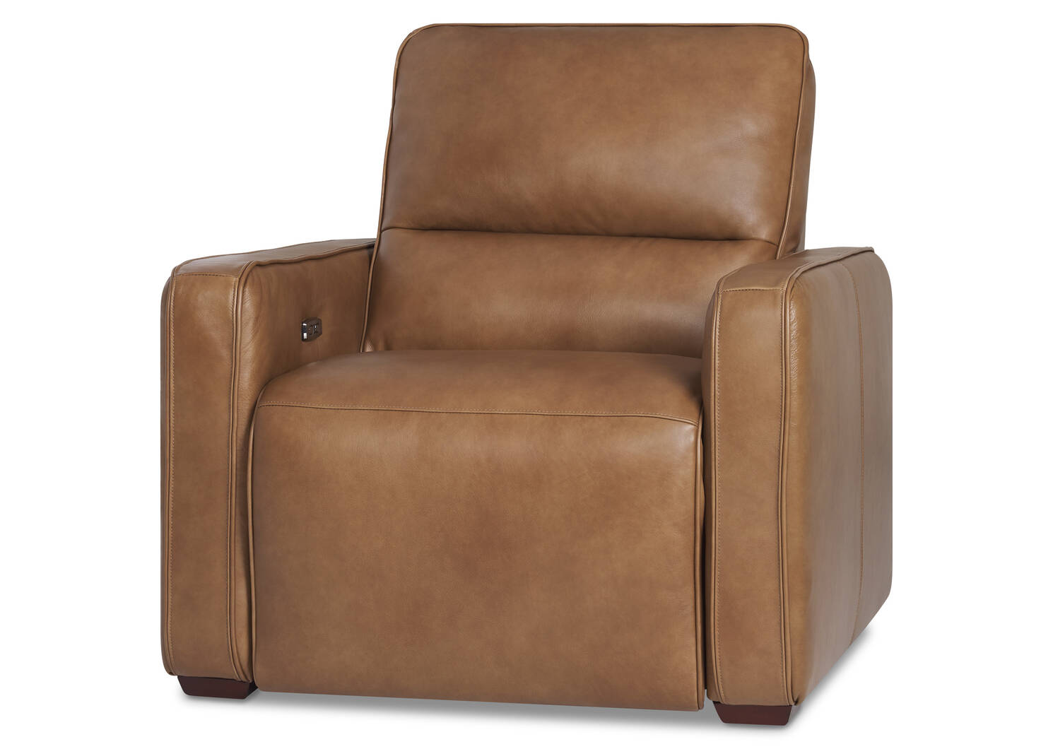 Fauteuil inc. cuir Encore -Mira rhum