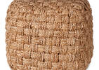Acosta Jute Pouf