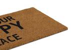 Happy Place Doormat Natural