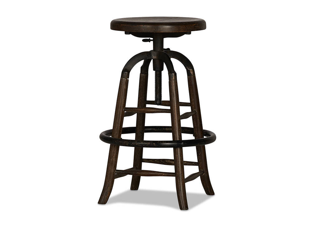 Tabouret Century -Anson chêne