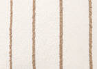 Avena Striped Pillow 20x20 Ivory/Caramel