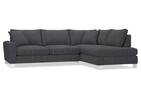 Tribeca Custom Sectional with Chaise Return