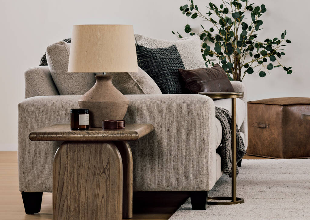 Ensemble de sous-verres Tenly cognac