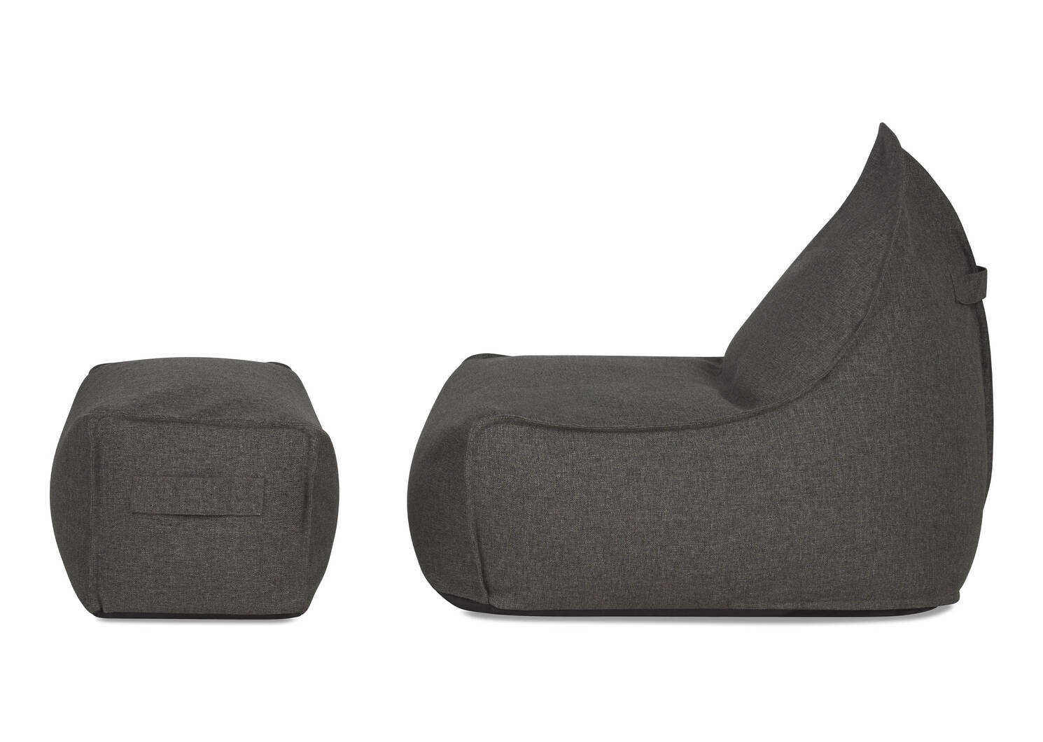 Cabana Chair w/ Ottoman -Kobe Graphite