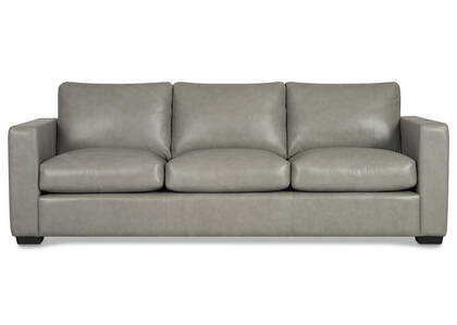 Brewer Custom Leather Sofa