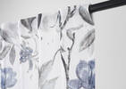 Maribel Floral Sheer 96 Ivory/Blue/Gr
