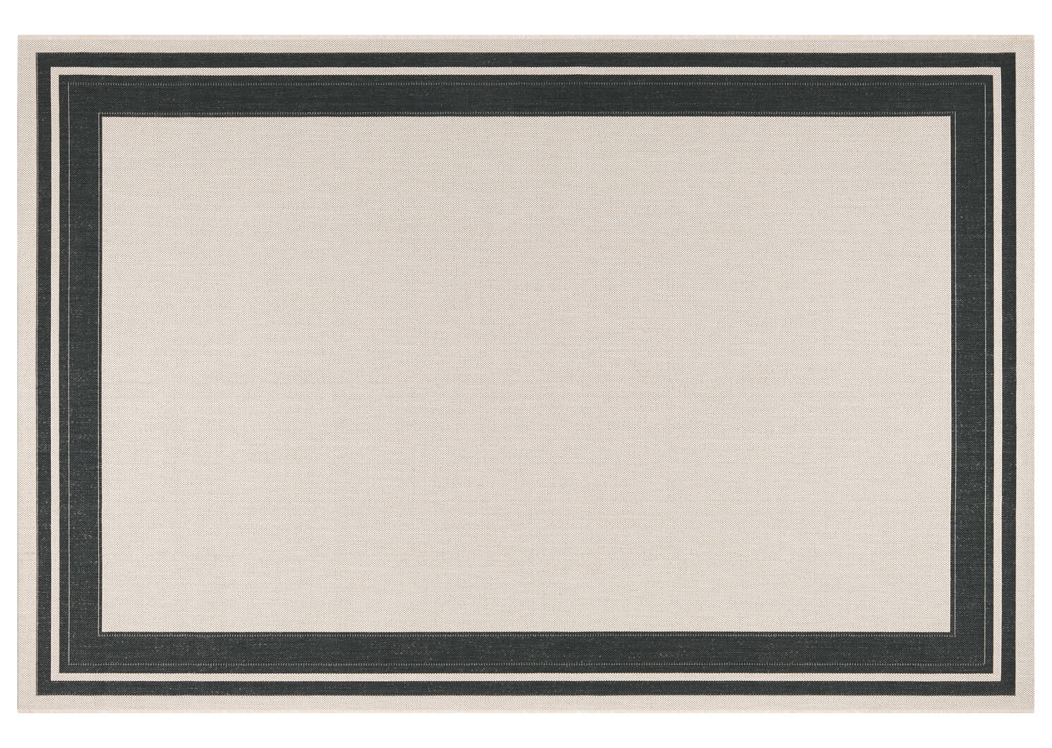 Balos Outdoor Rug 63x91 Natural/Black