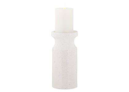 Primrose Candle Holder Short White