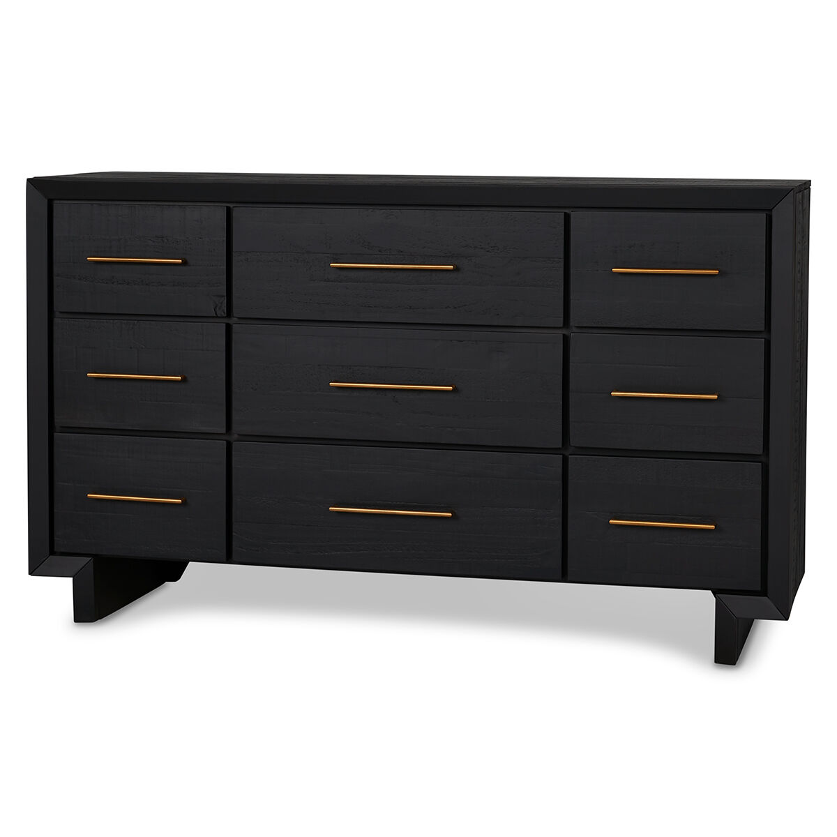 Edgehill 9 Drawer Dresser Anvil Black