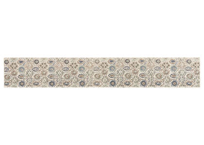 Rebeckah Table Runner Blue/Sand