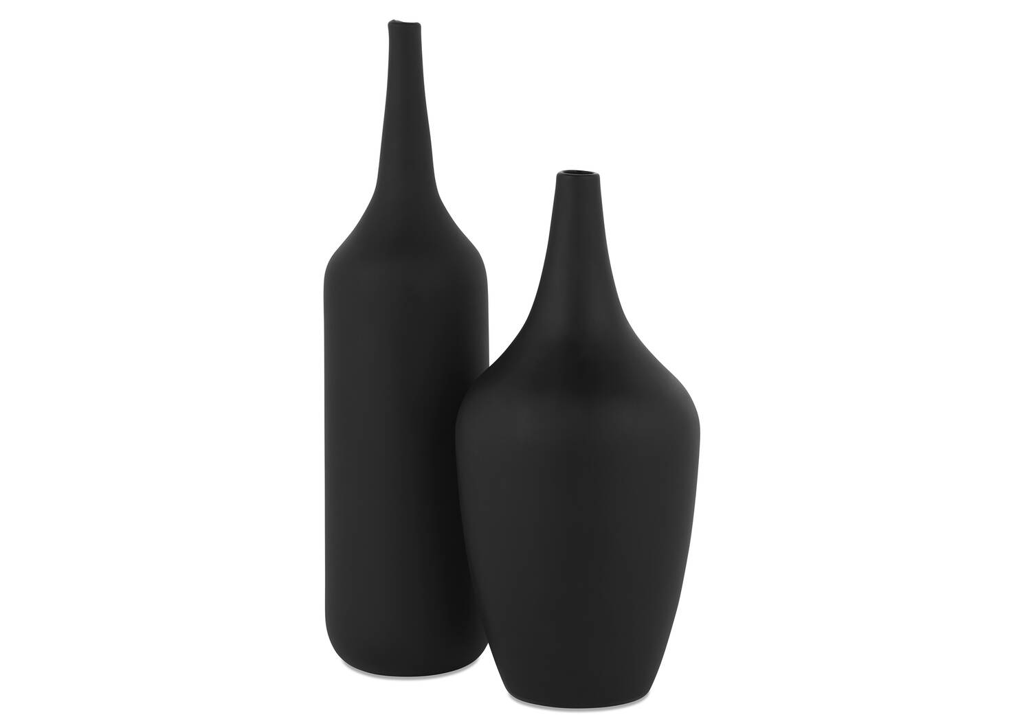 Grand vase Brixford noir