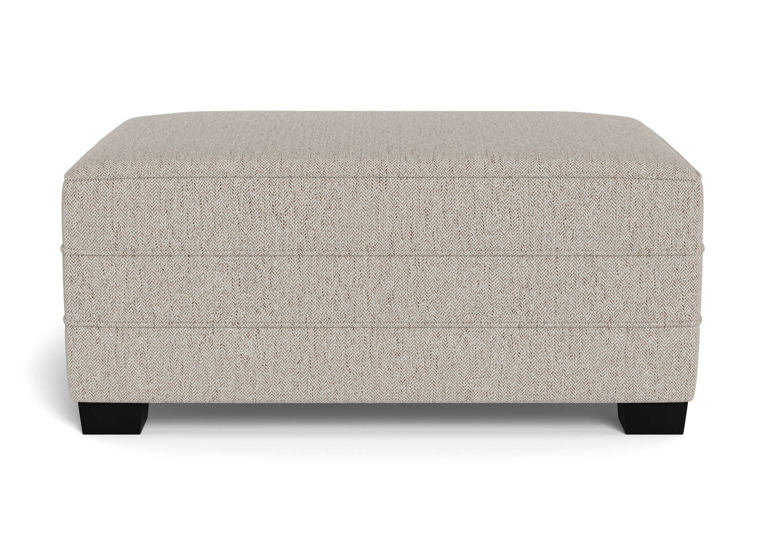 Azure Custom Ottoman 40x26"