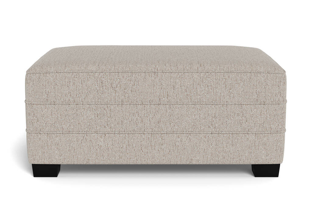 Azure Custom Ottoman 40x26"