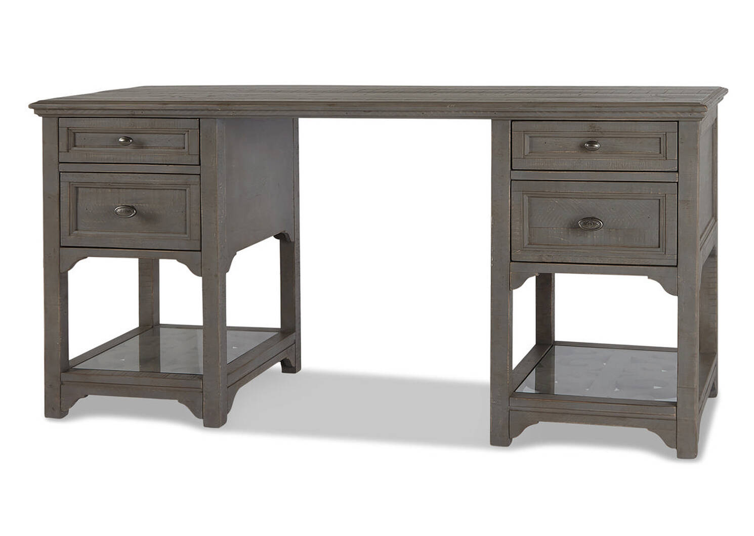 Churchill Desk -Pewter