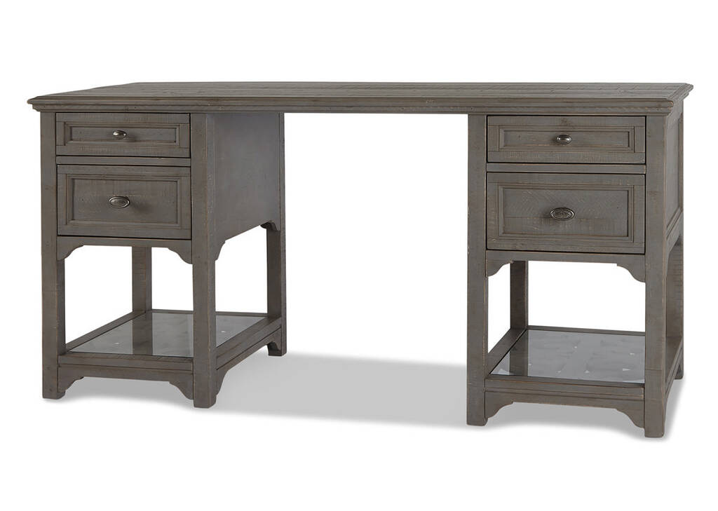 Churchill Desk -Pewter