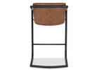 Tabouret Lochman -Scott cognac
