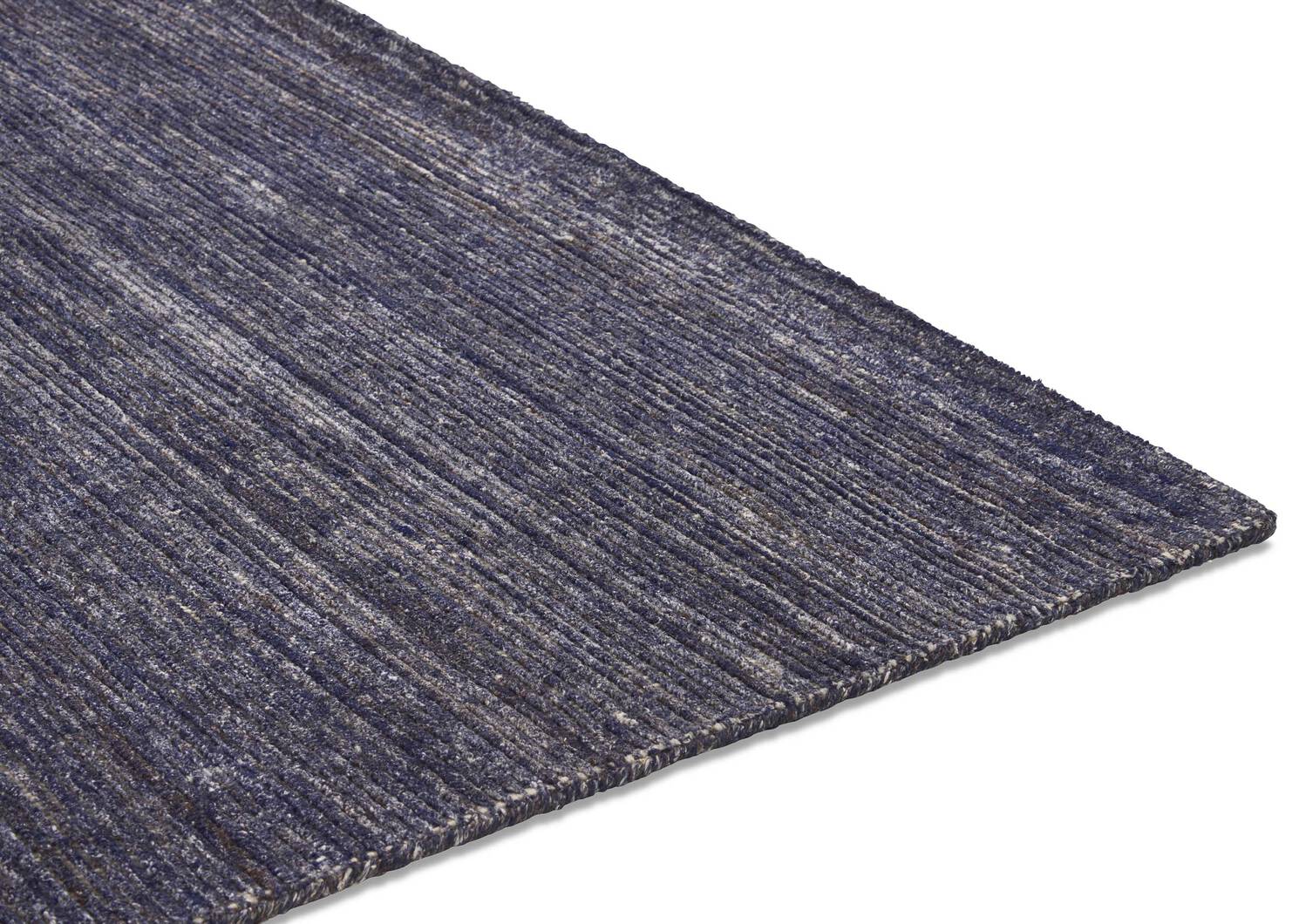 Tapis Bainbridge 96x120 bleu foncé/ivoir