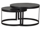 Tables basses gigognes Irwin -bronze