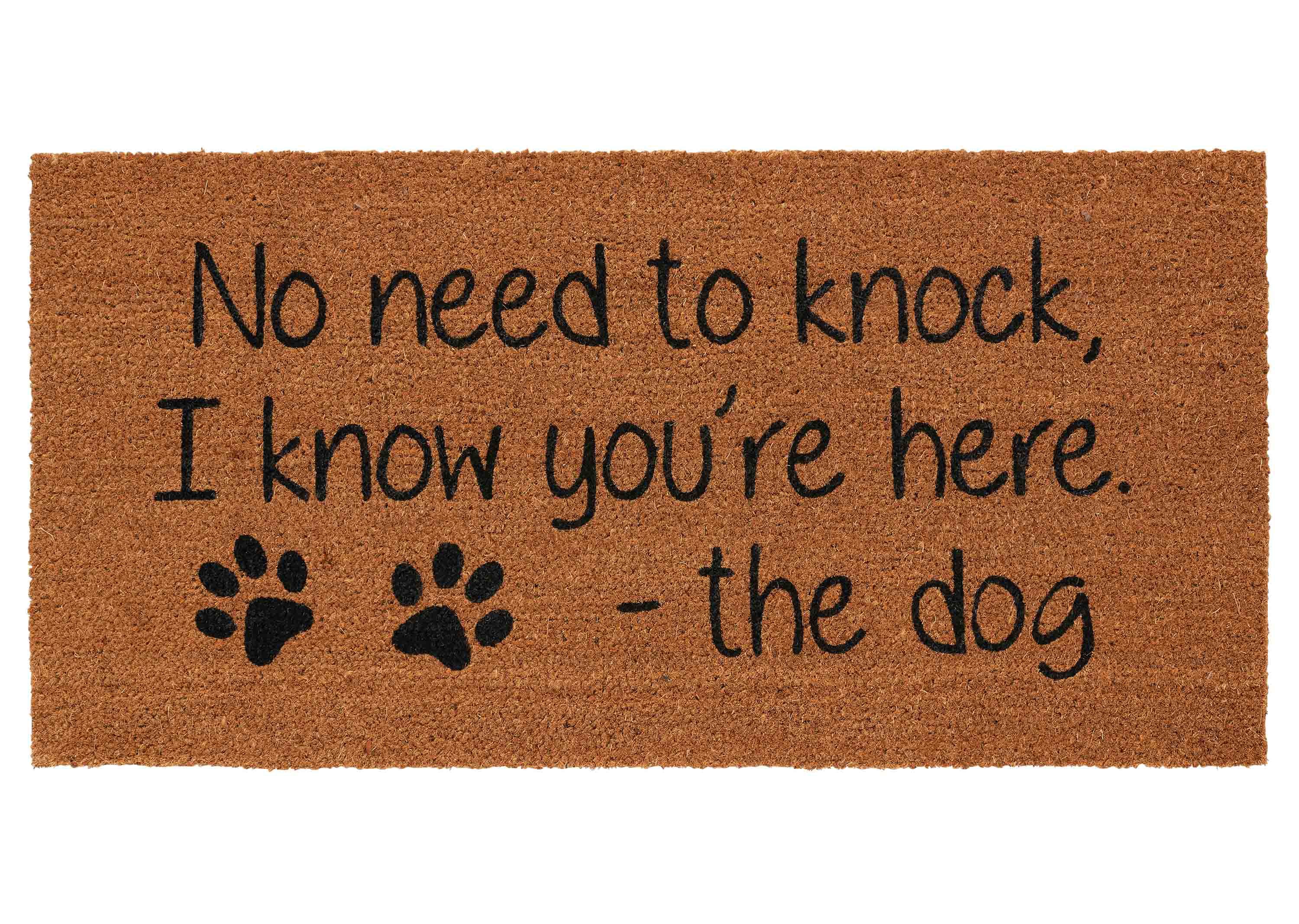 No Need To Knock Doormat